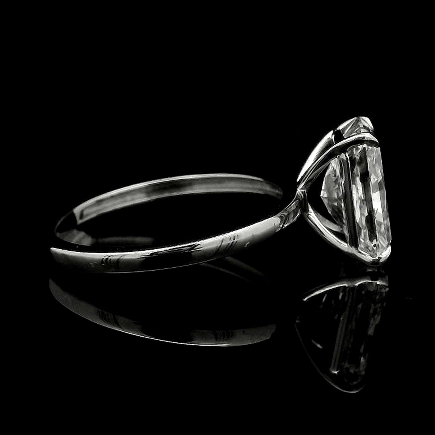 2.56 Carats Lab Grown Diamond 14K Gold Ring