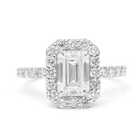 2.98 Carats Lab Grown Diamond 14K Gold Ring