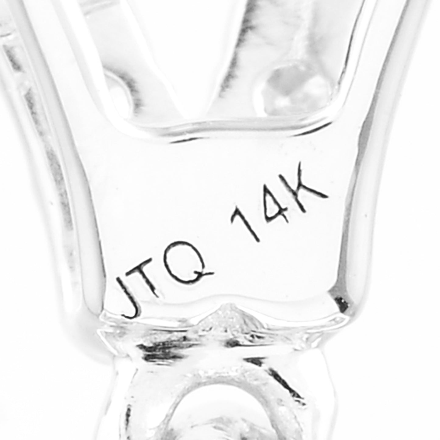 1.52 Carats Lab Grown Diamond 14K Gold Pendant