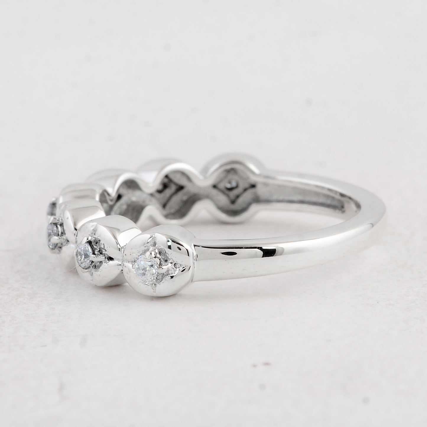 0.27 Ct Round Cubic Zirconia 925 Sterling Silver Ring