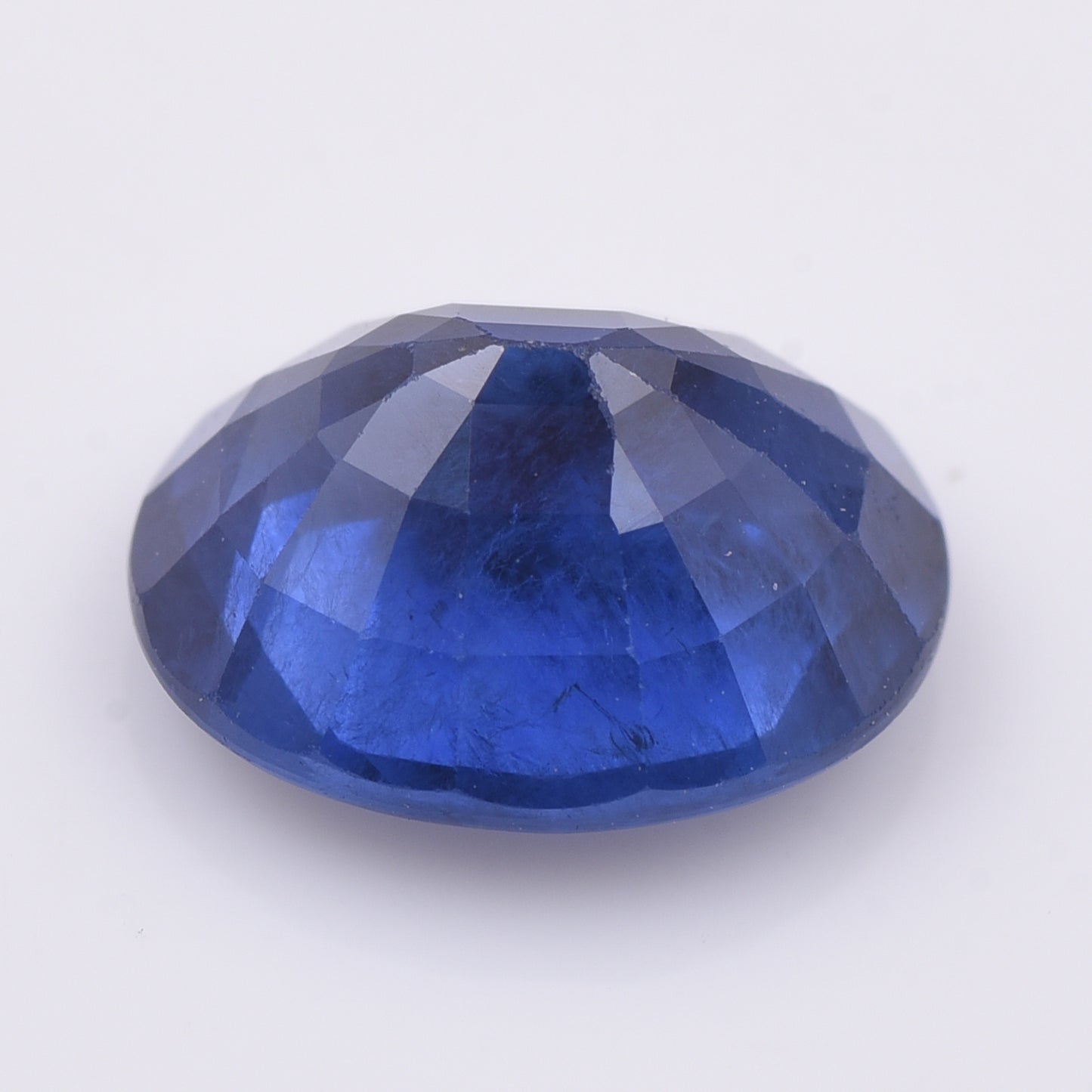 2.88 Natural Corundum Sapphire Oval Mixed Cut Gemstone
