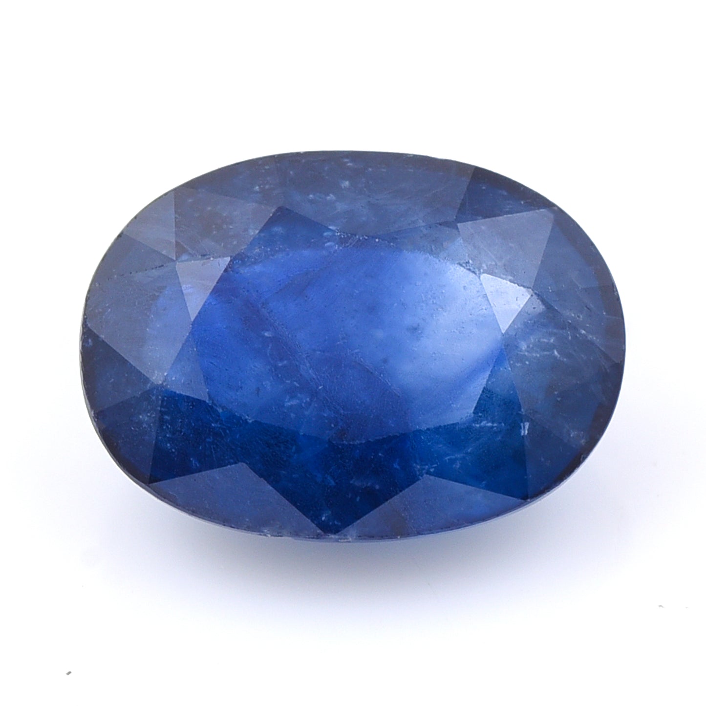 4.26 Natural Corundum Sapphire Oval Mixed Cut Gemstone