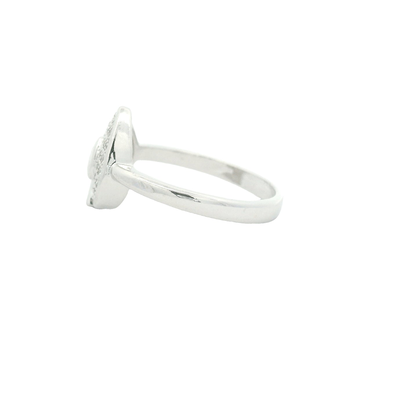 1.52 Ct Cubic Zirconia 925 Sterling Silver Ring