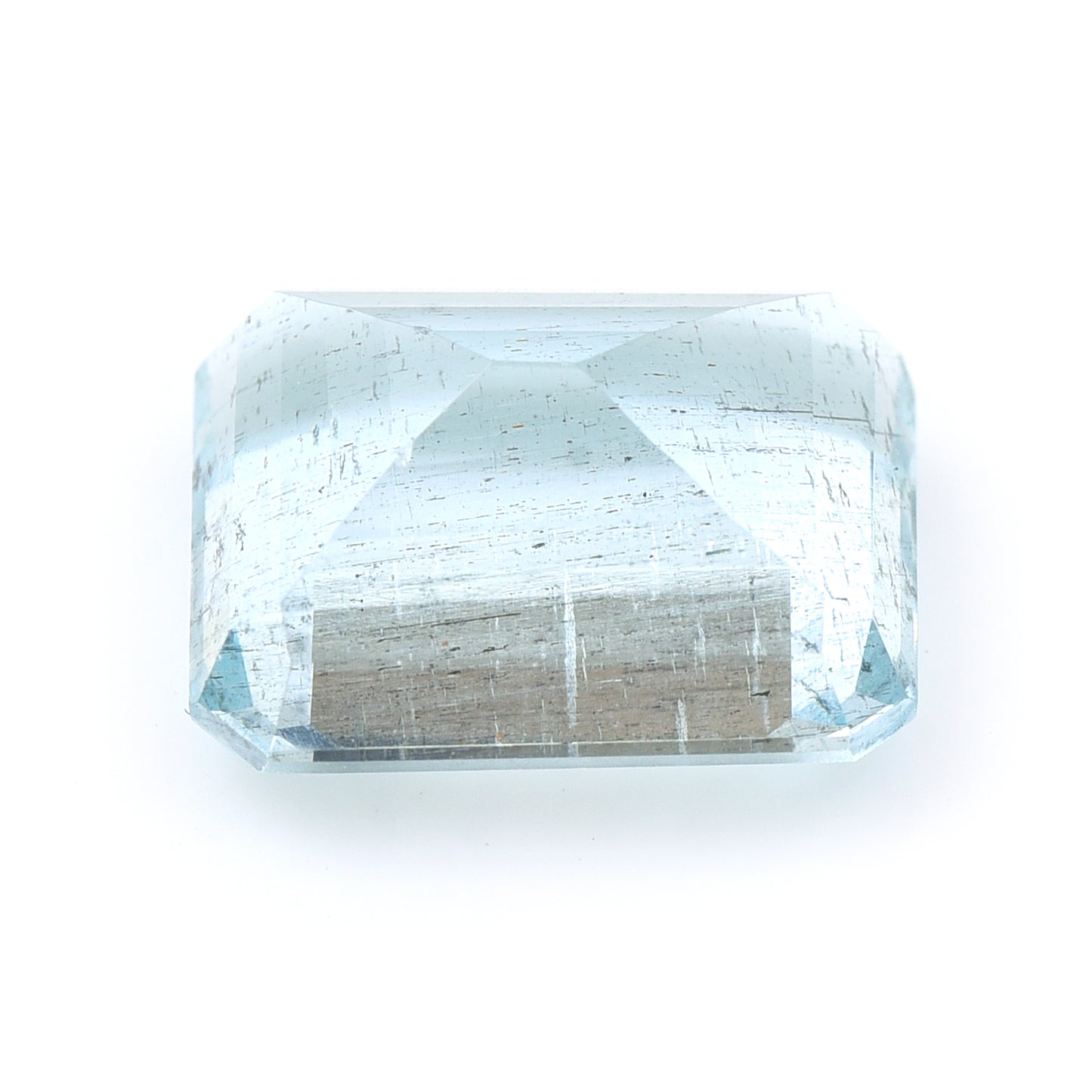 4.3 Natural Beryl Aquamarine Emerald Cut Gemstone