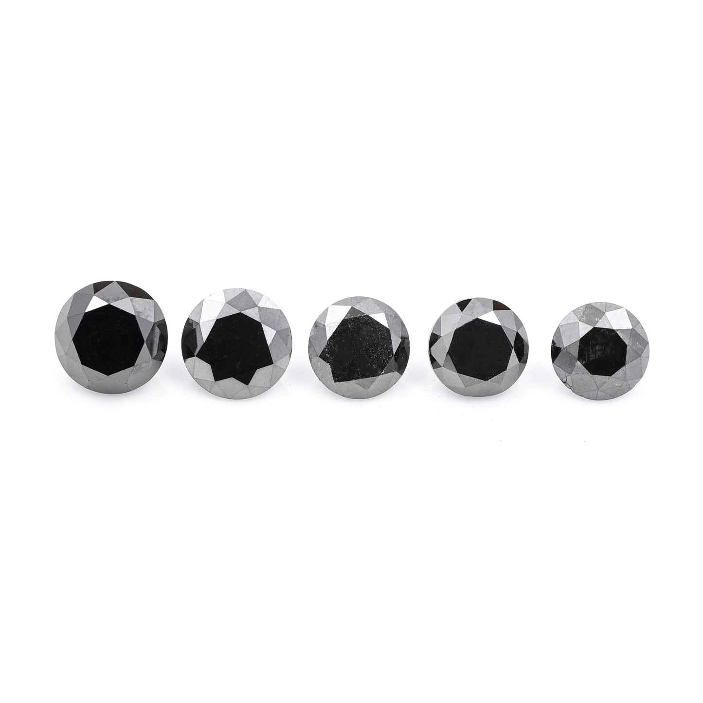 2.7 Black Diamond Round Loose Diamond