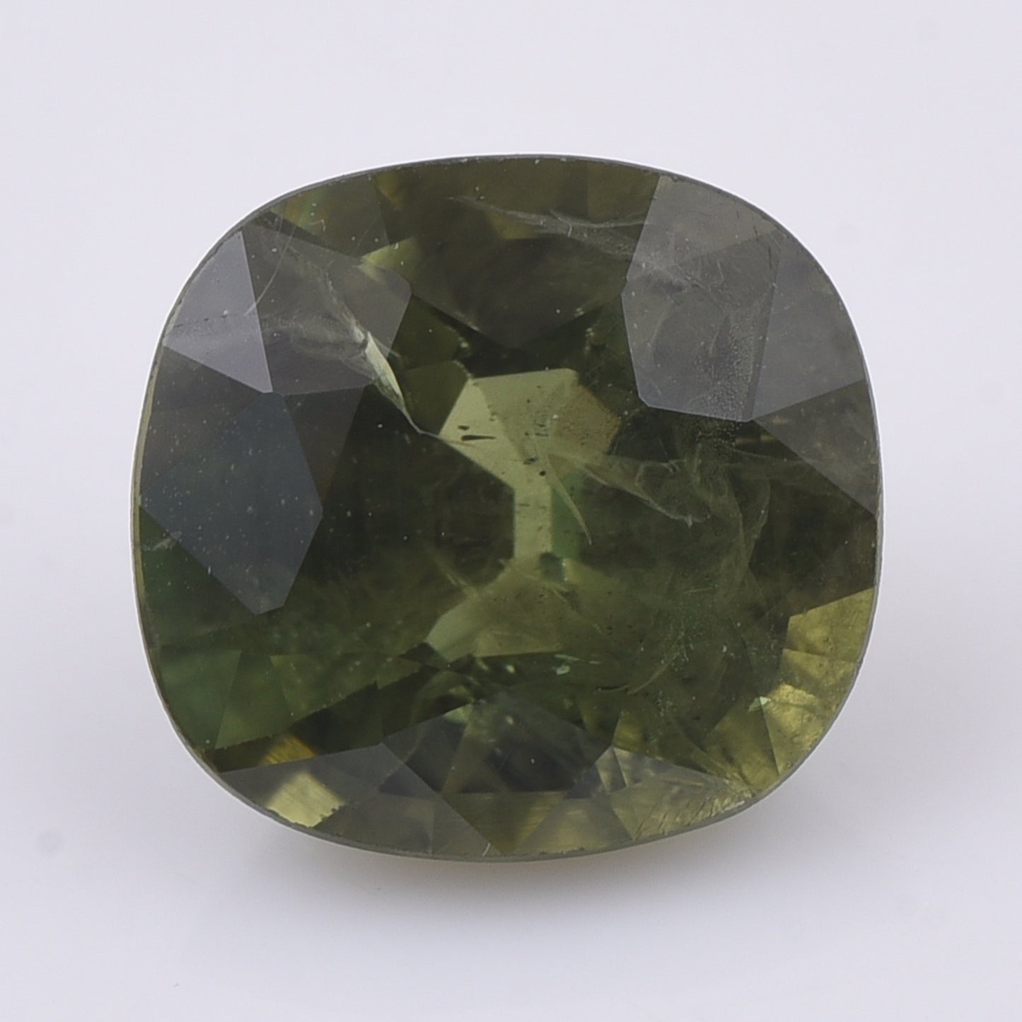 2.41 Natural Corundum Green Sapphire Cushion Mixed Cut Gemstone