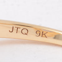 1.26 Ct Oval Sapphire 9K Gold Ring