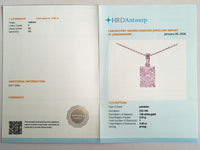 4.92 Carats Lab Grown Diamond 14K Gold Pendant