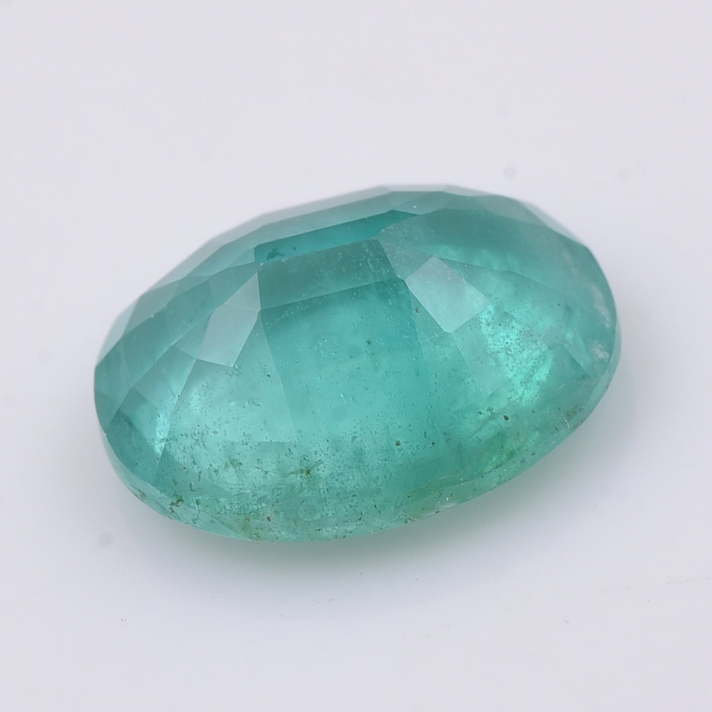 1.93 Natural Beryl Emerald Oval Mixed Cut Gemstone
