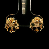 1.97 Ct Oval Tourmaline 14K Gold Earrings