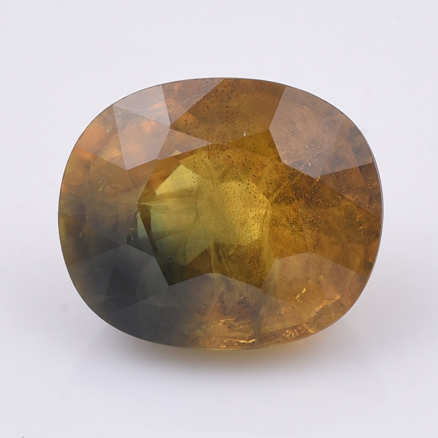 6.45 Natural Corundum Yellow Sapphire Rectangular Cushion Mixed Cut Gemstone