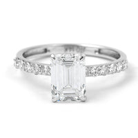 2.29 Carats Lab Grown Diamond 14K Gold Ring