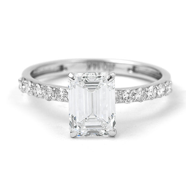 2.29 Carats Lab Grown Diamond 14K Gold Ring