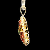 2.50 Ct Round Tourmaline 14K Gold Pendant
