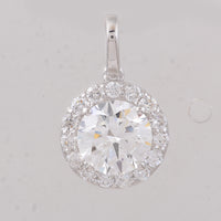 2.08 Carats Lab Grown Diamond 14K Gold Pendant