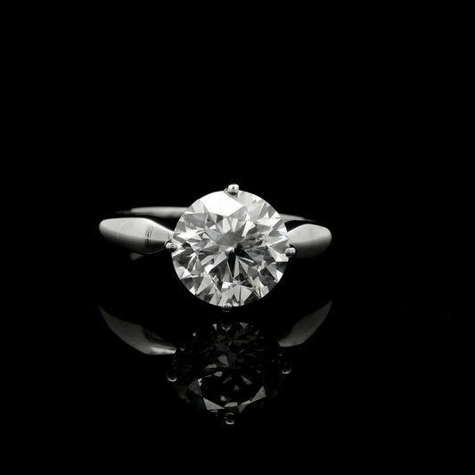 2.32 Carats Lab Grown Diamond 14K Gold Ring