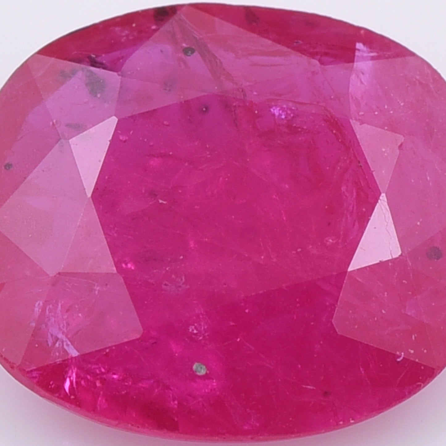 1.76 Natural Corundum Ruby Rectangular Cushion Mixed Cut Gemstone