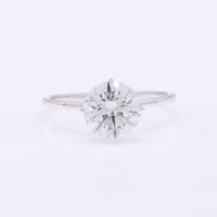 2.04 Carats Lab Grown Diamond 14K Gold Ring