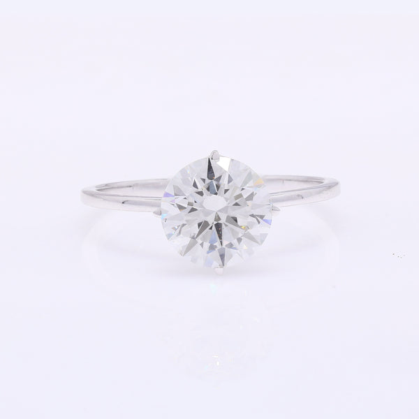 2.04 Carats Lab Grown Diamond 14K Gold Ring