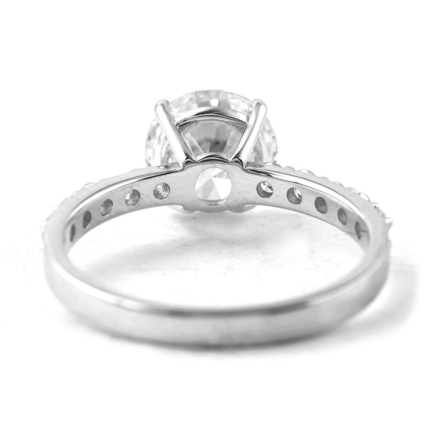2.30 Carats Lab Grown Diamond 14K Gold Ring