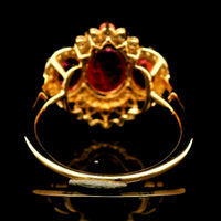 2.69 Ct Oval Tourmaline 14K Gold Ring