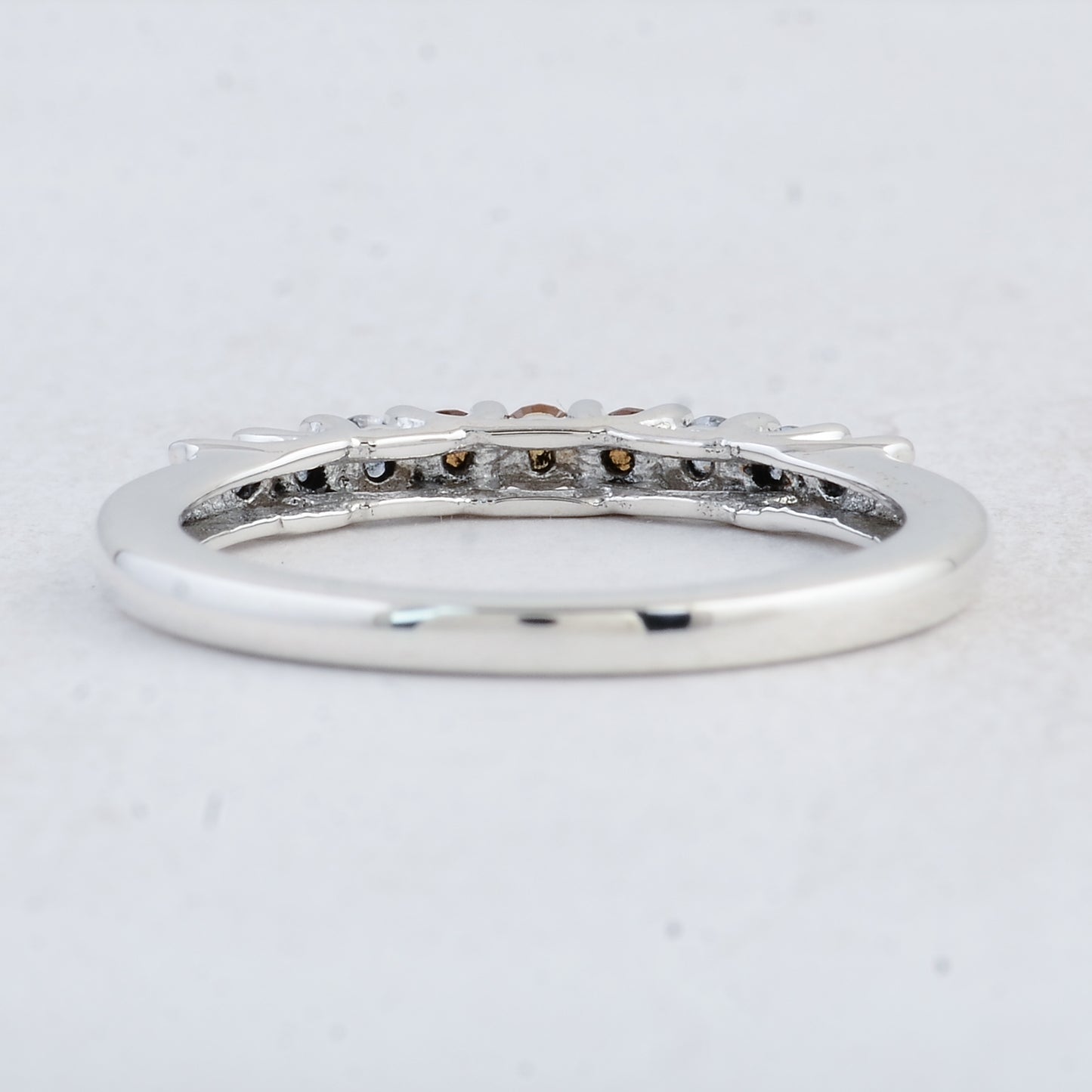 0.54 Ct Round Citrine 925 Sterling Silver Ring