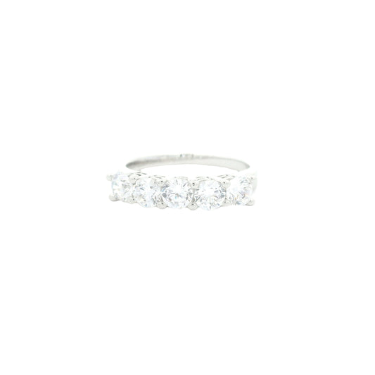 3.72 Ct Cubic Zirconia 925 Sterling Silver Ring