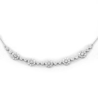 2.43 Carats Lab Grown Diamond 14K Gold Necklace