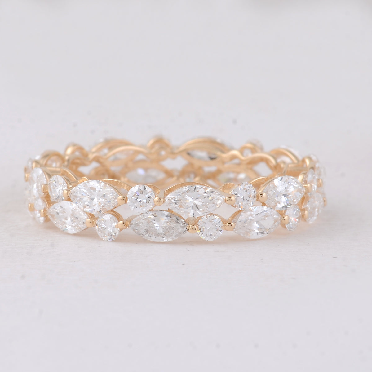 2.79 Carats Lab Grown Diamond 14K Gold Ring