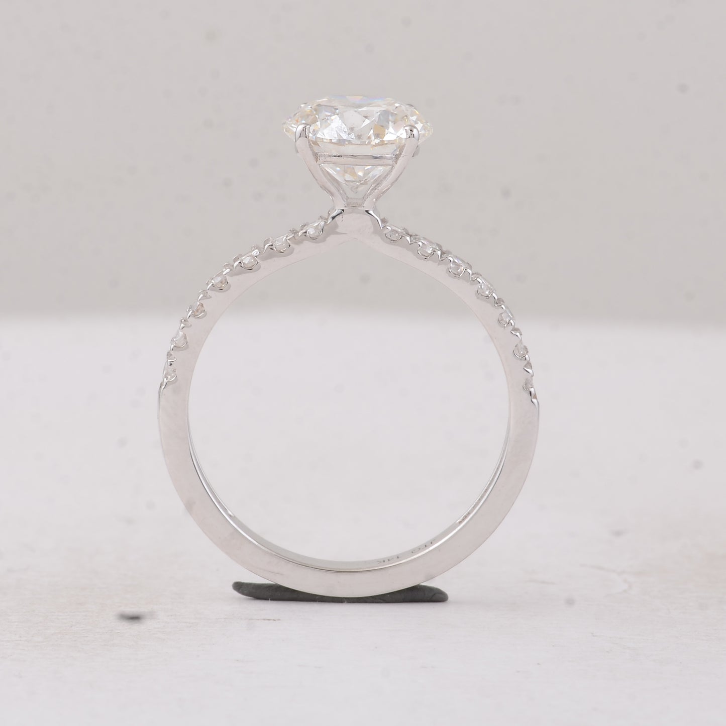 2.39 Carats Lab Grown Diamond 14K Gold Ring
