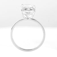 5.10 Carats Lab Grown Diamond 14K Gold Ring