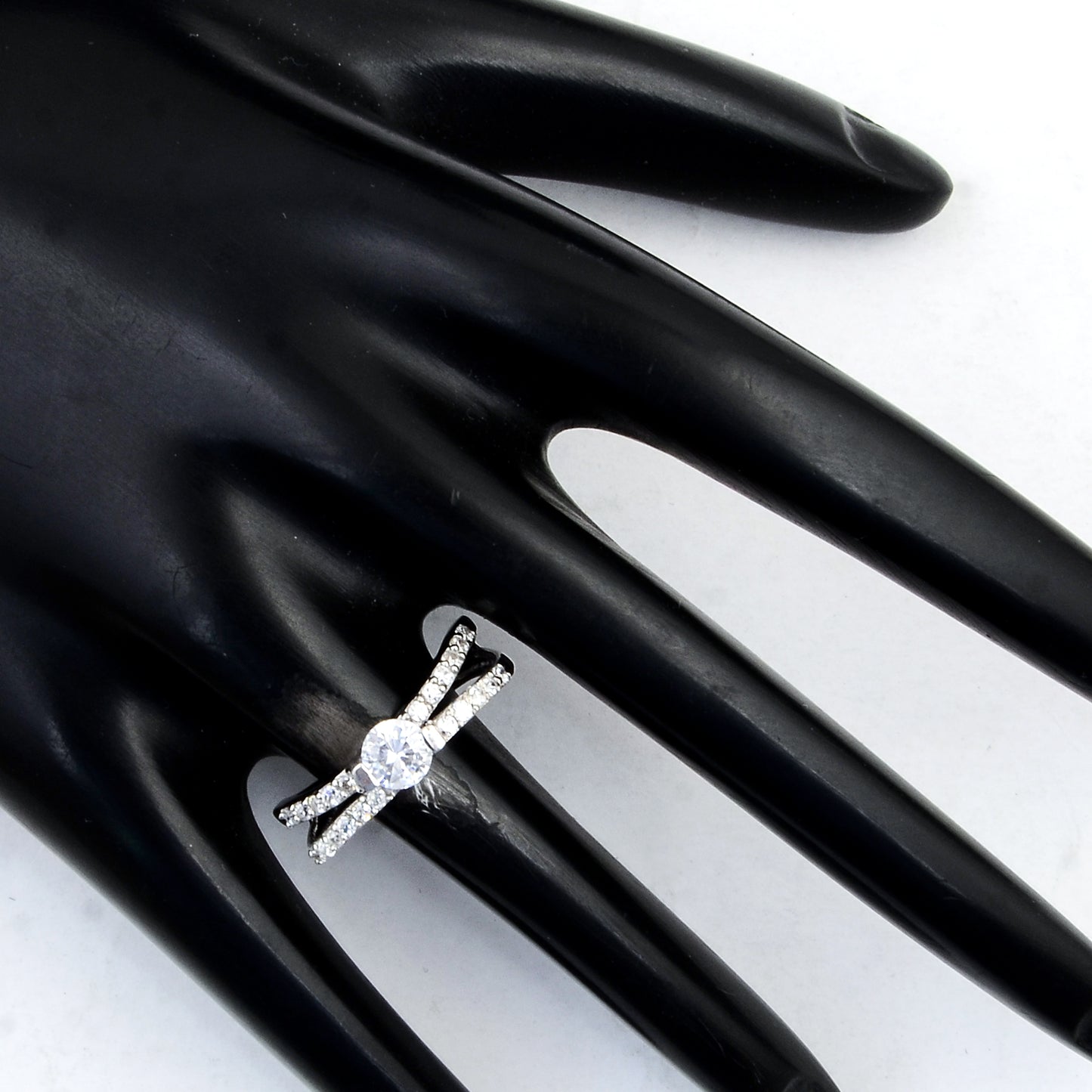 2.63 Ct Cubic Zirconia 925 Sterling Silver Ring