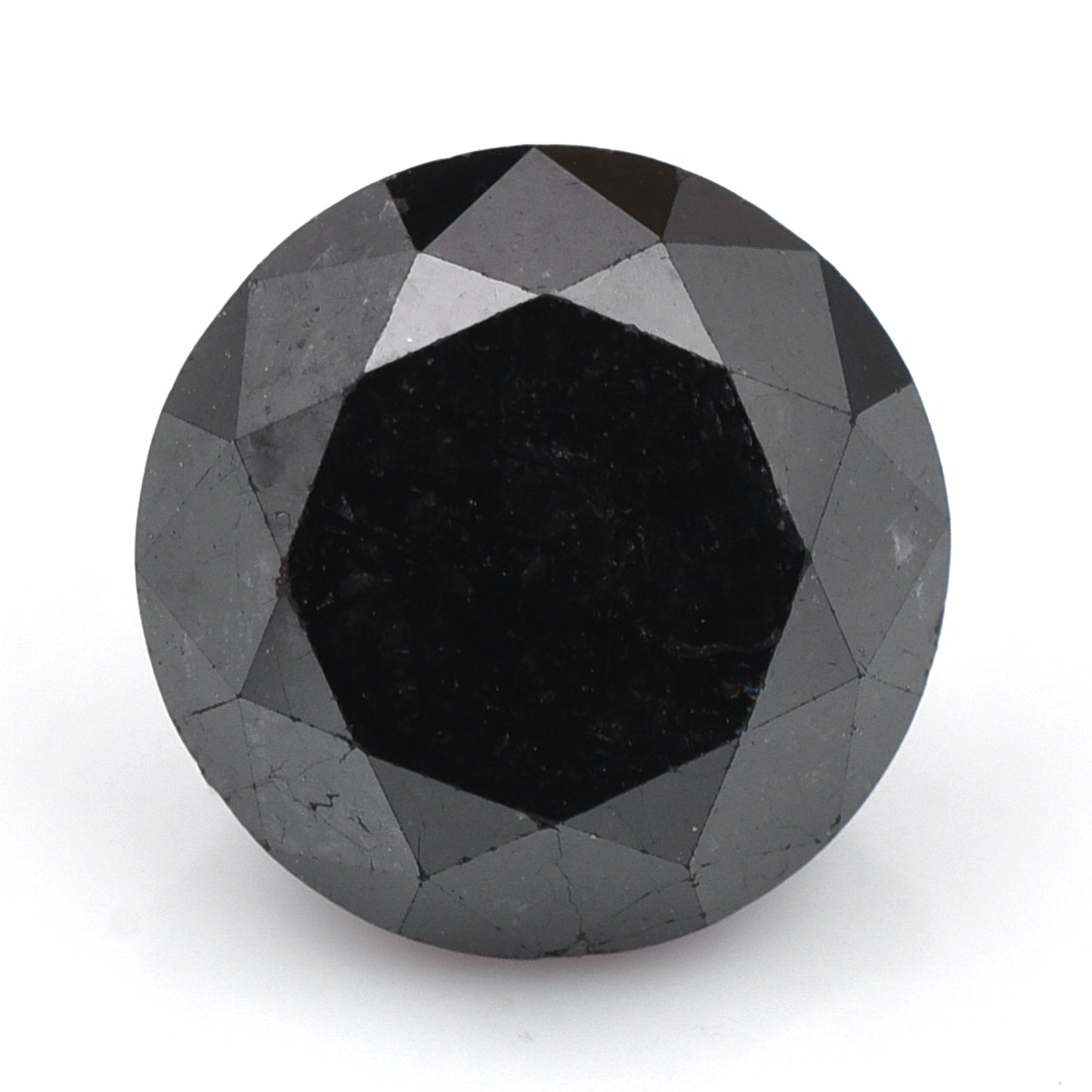2.85 Black Diamond Round Loose Diamond