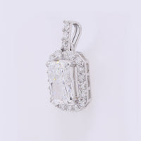 2.39 Carats Lab Grown Diamond 14K Gold Pendant