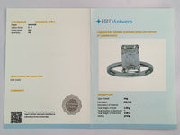 3.08 Carats Lab Grown Diamond 14K Gold Ring