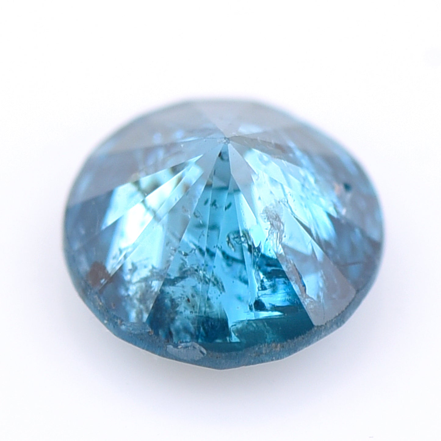 0.26 Blue Diamond Round Loose Diamond