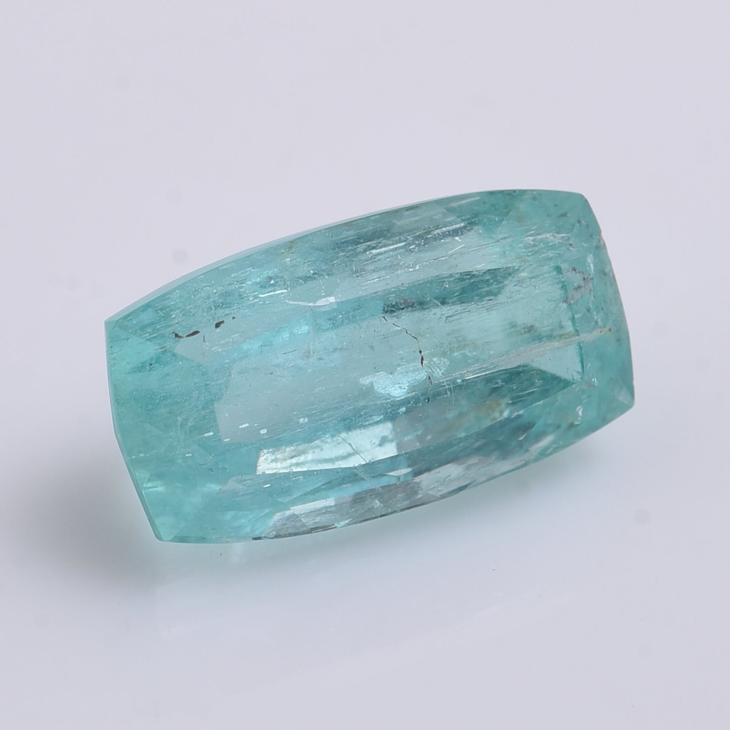 4.49 Natural Beryl Emerald Rectangular Cushion Mixed Cut Gemstone
