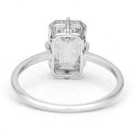 3.07 Carats Lab Grown Diamond 14K Gold Ring