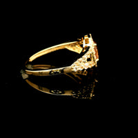 1.45 Ct Oval Tourmaline 14K Gold Ring