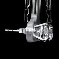 3.08 Carats Lab Grown Diamond 14K Gold Earrings