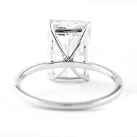 5.10 Carats Lab Grown Diamond 14K Gold Ring