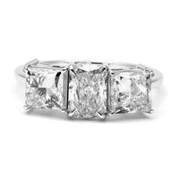 3.15 Carats Lab Grown Diamond 14K Gold Ring