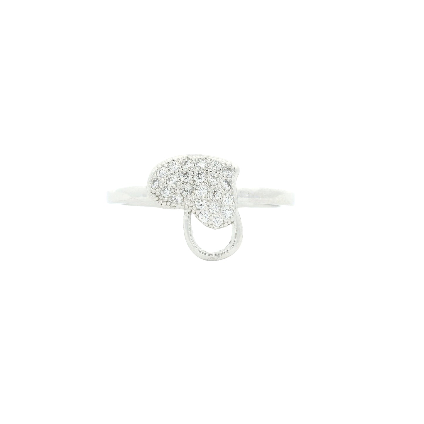 0.92 Ct Cubic Zirconia 925 Sterling Silver Ring