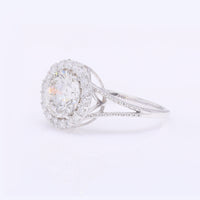 2.53 Carats Lab Grown Diamond 14K Gold Ring