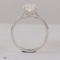3.35 Carats Lab Grown Diamond 14K Gold Ring