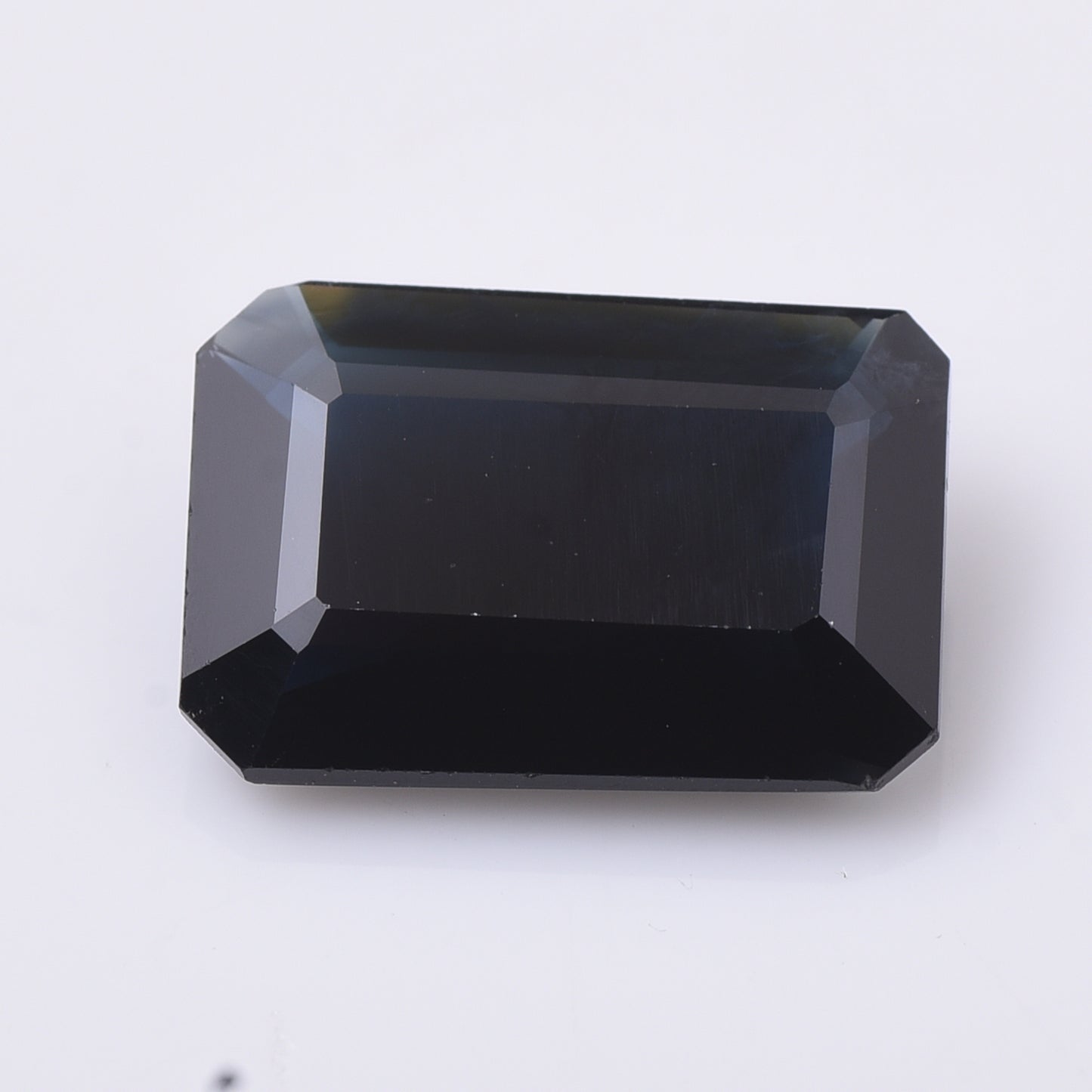 3.97 Natural Corundum Sapphire Emerald Cut Gemstone