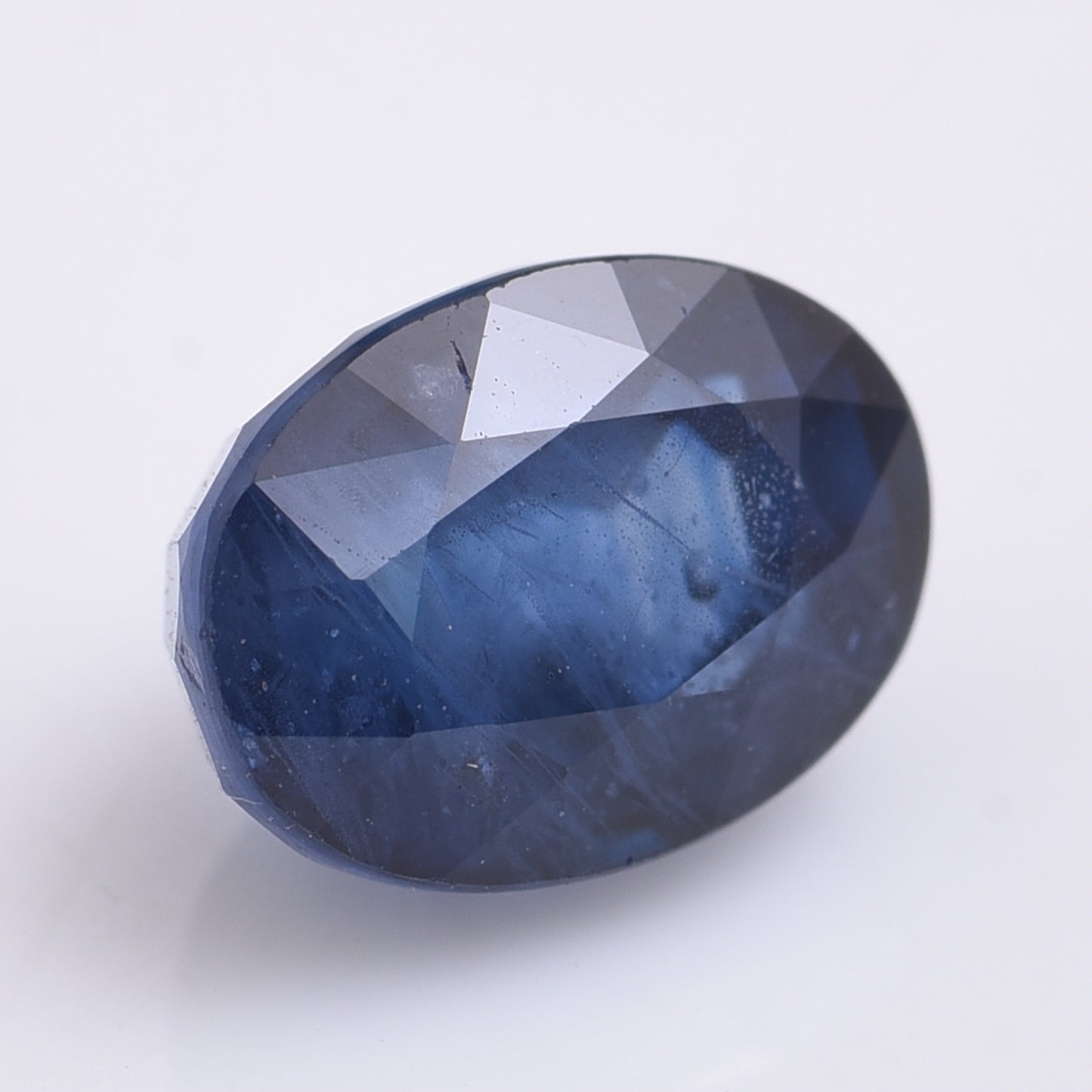 2.58 Natural Corundum Sapphire Oval Mixed Cut Gemstone