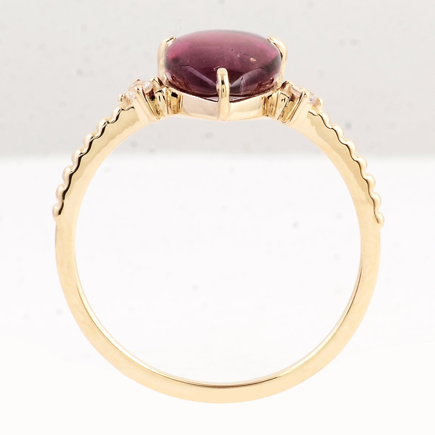 2.39 Ct Pear Tourmaline 14K Gold Ring