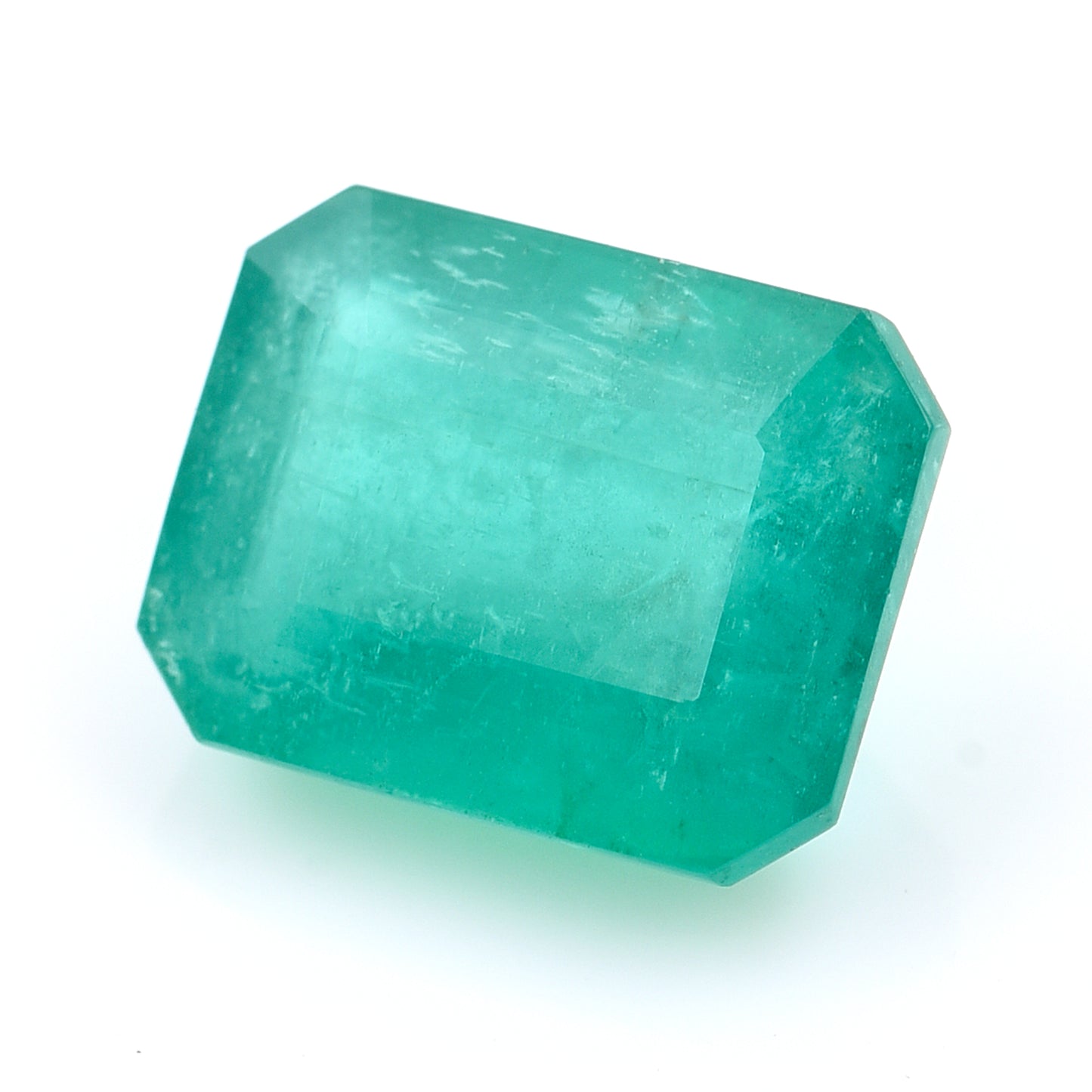 3.44 Natural Beryl Emerald Emerald Cut Gemstone