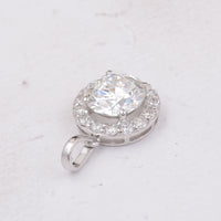 2.08 Carats Lab Grown Diamond 14K Gold Pendant